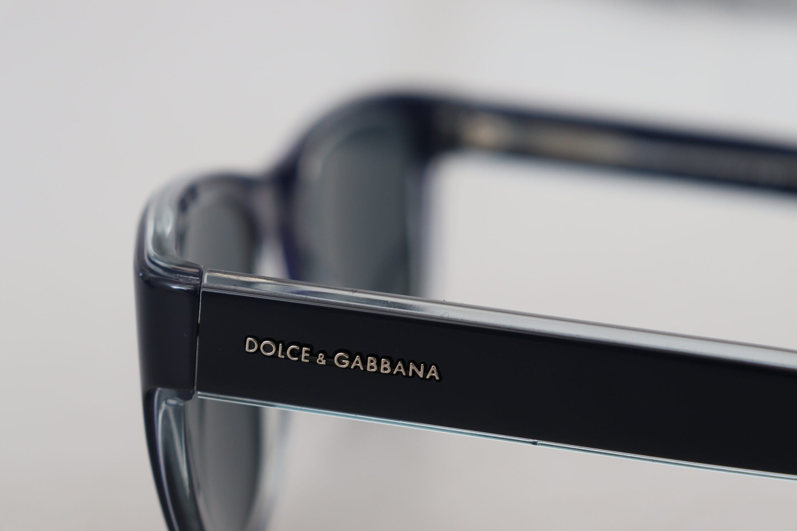 Dolce &amp; Gabbana Blue DG4284 пластмасови слънчеви очила с огледална леща с цяла рамка