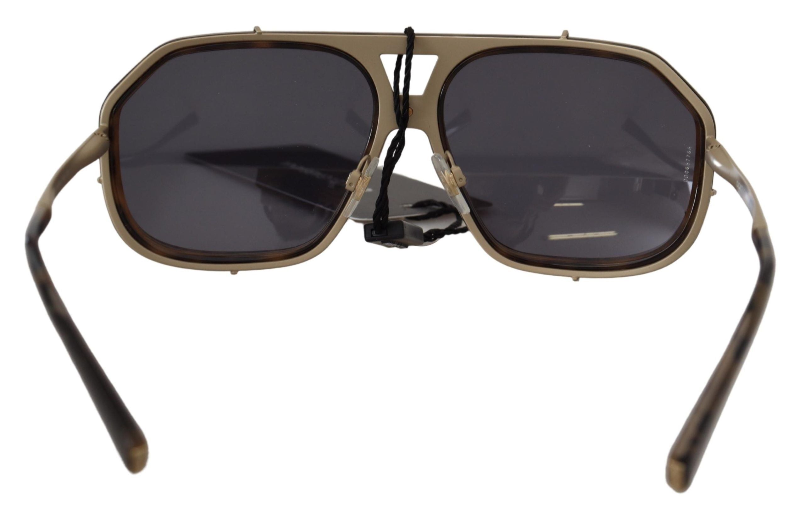 Dolce &amp; Gabbana Brown Camo Metal Matte Mirror Lens DG2167 Слънчеви очила