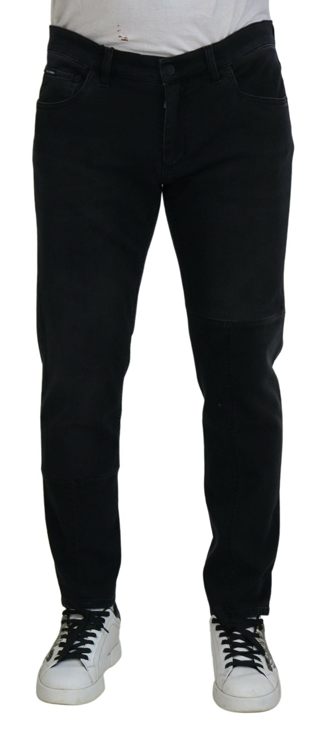 Dolce & Gabbana Chic Black Skinny Denim Jeans