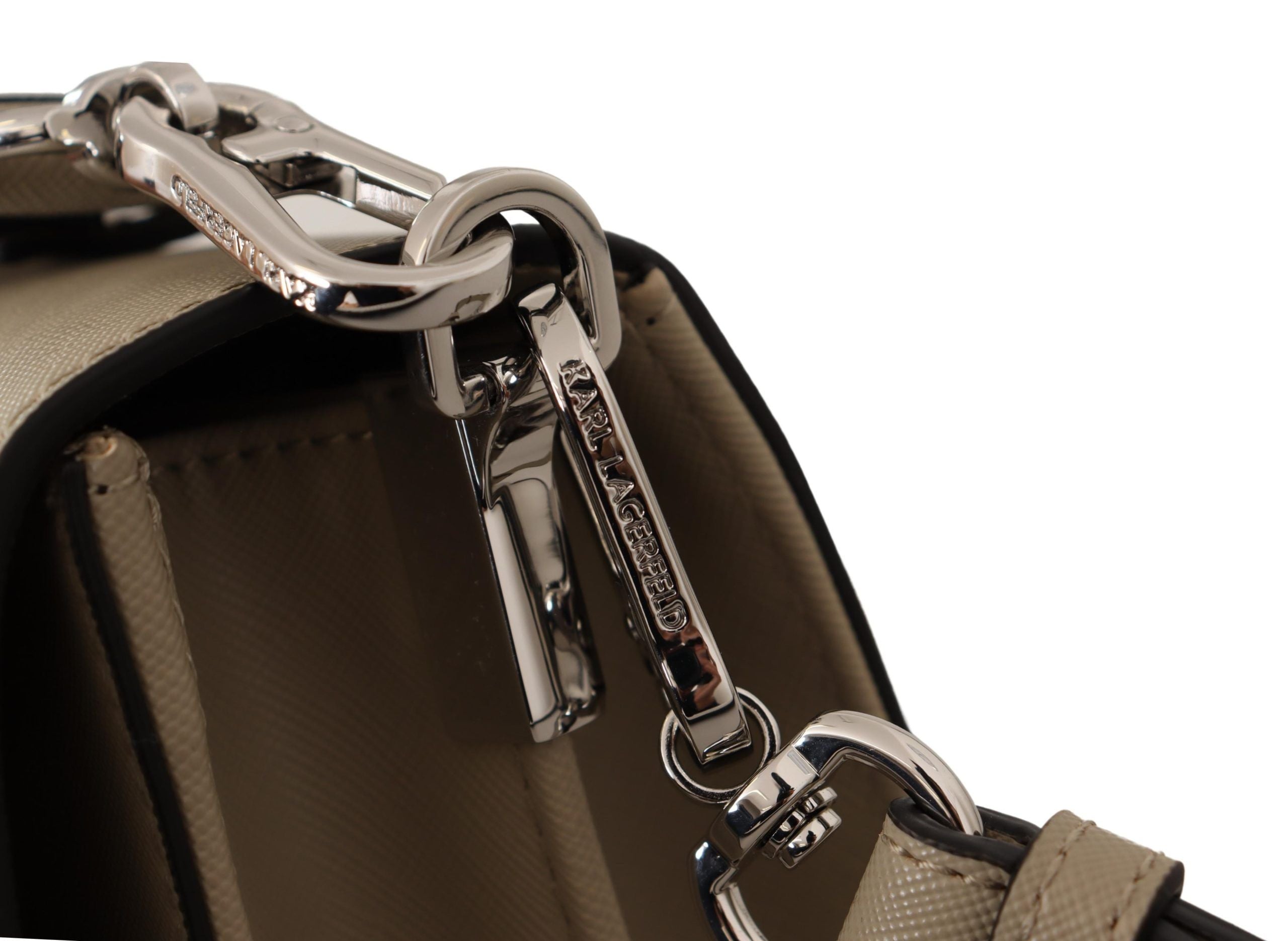 Полиуретанова чанта за през рамо Karl Lagerfeld Sage