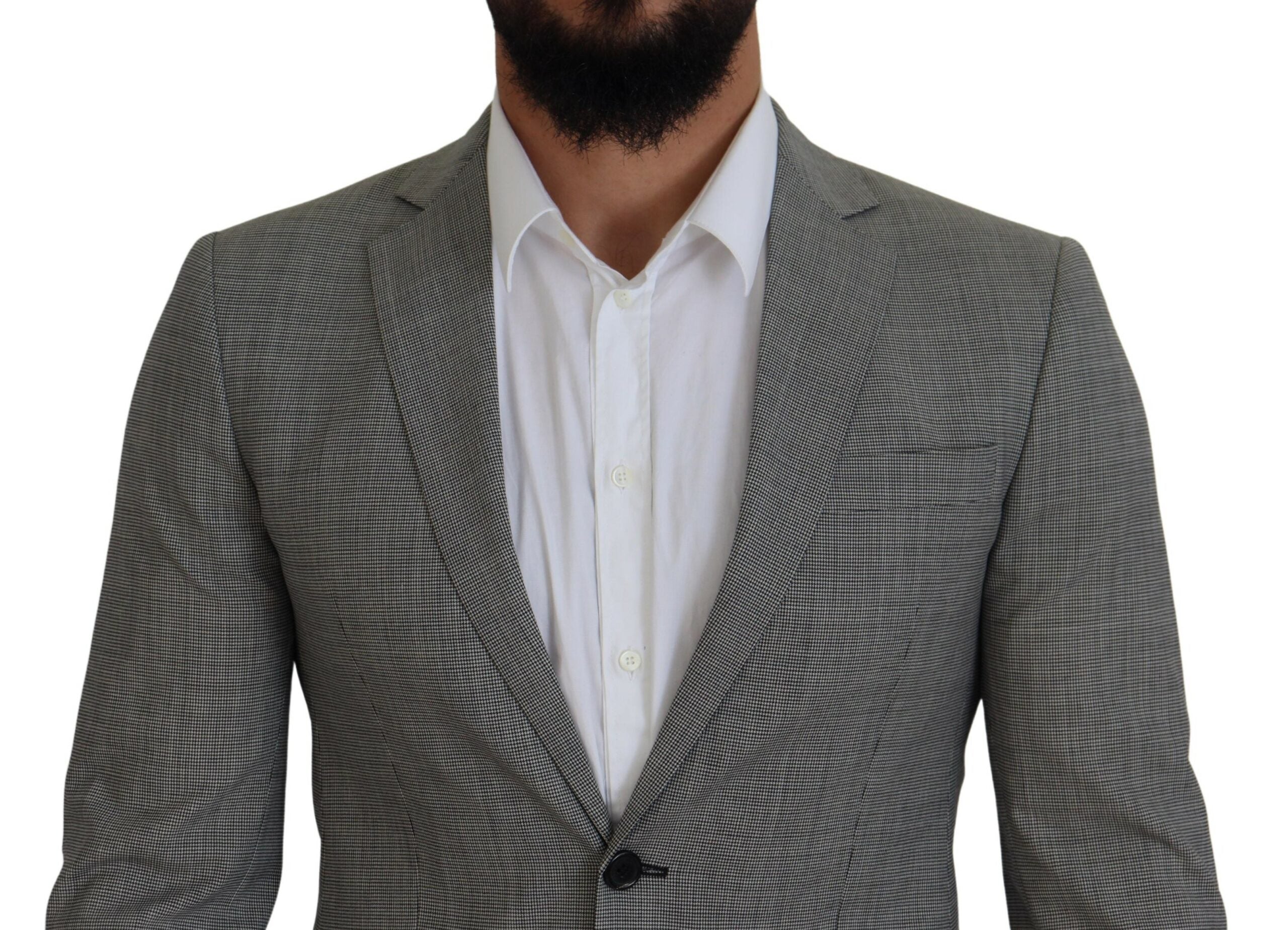 Dsquared² Gray Wool Single Breasted 2 Piece PARIS Suit