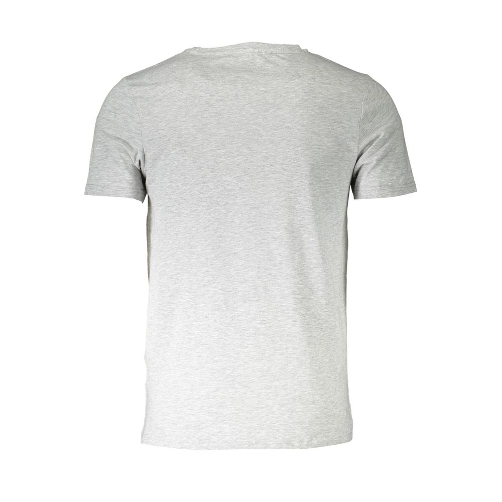 Aeronautica Militare Gray Cotton T-Shirt