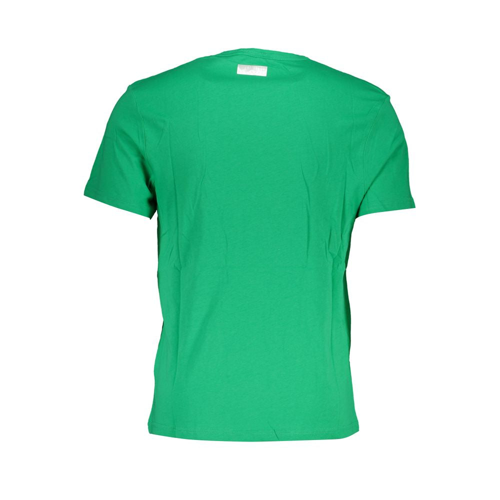 Bikkembergs Green Cotton T-Shirt