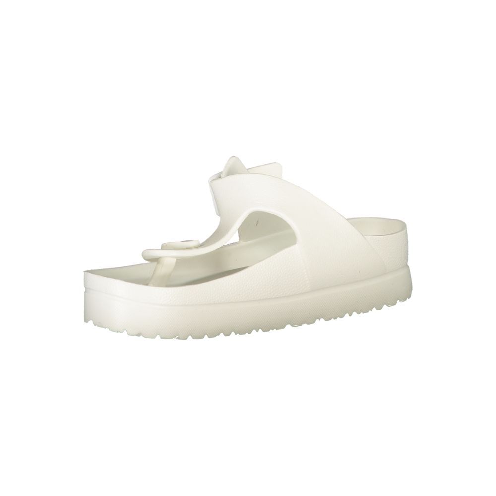 Carrera White Polyethylene Sandal