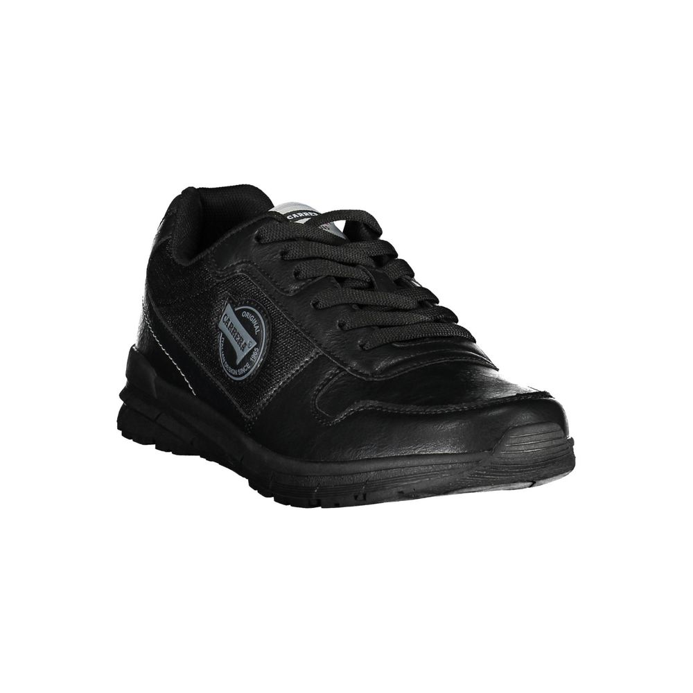 Carrera Black Polyester Sneaker