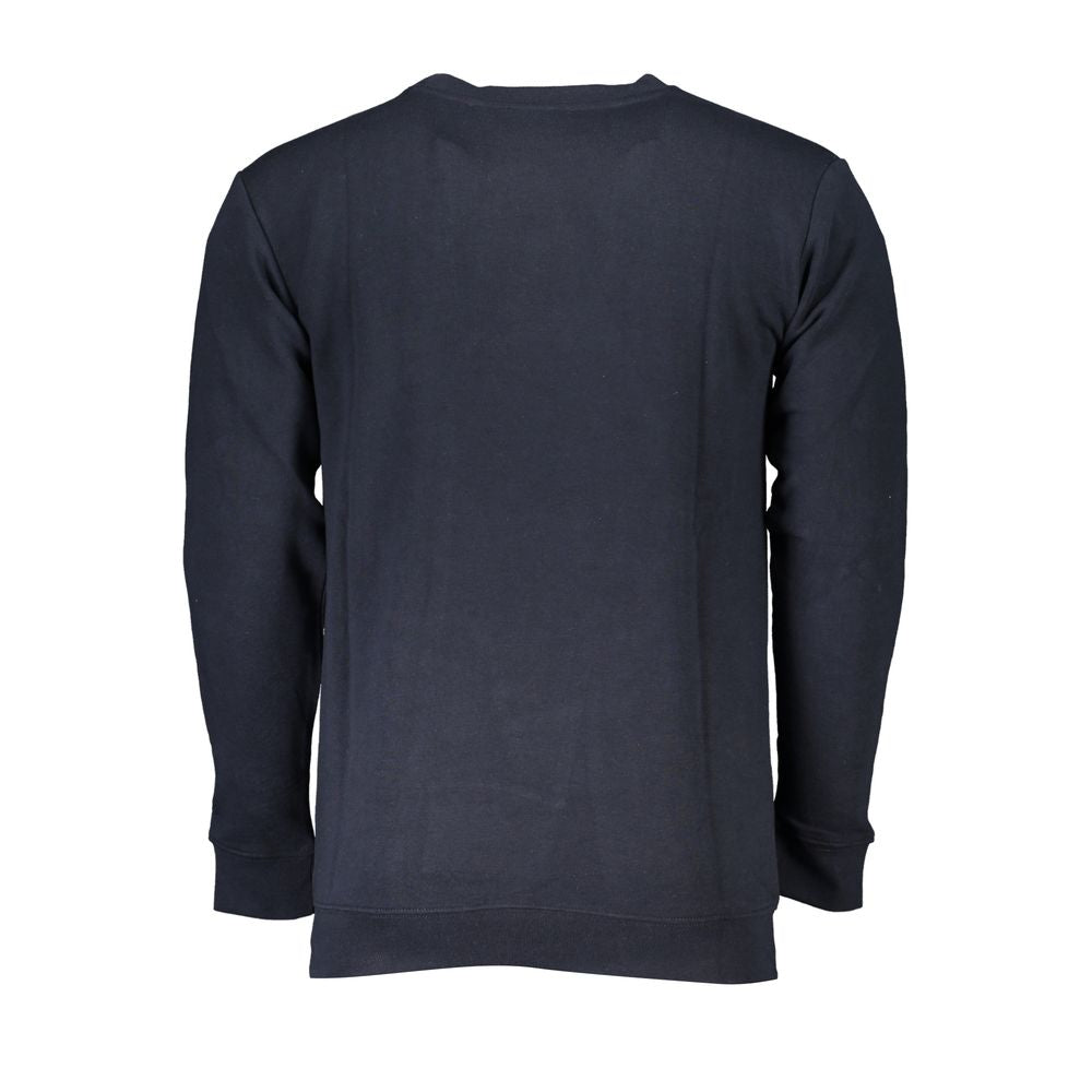 Cavalli Class Blue Cotton Sweater