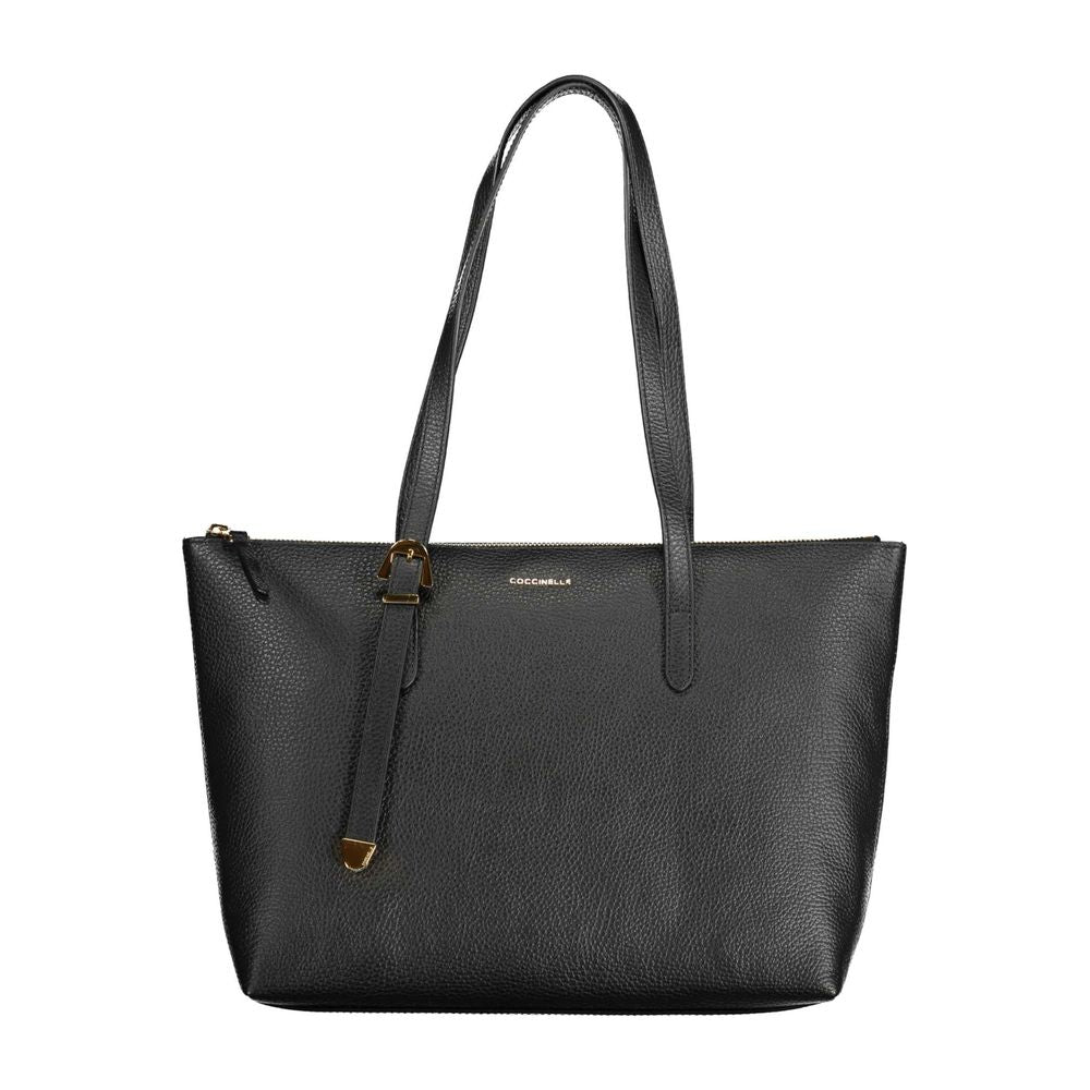 Coccinelle Black Leather Handbag