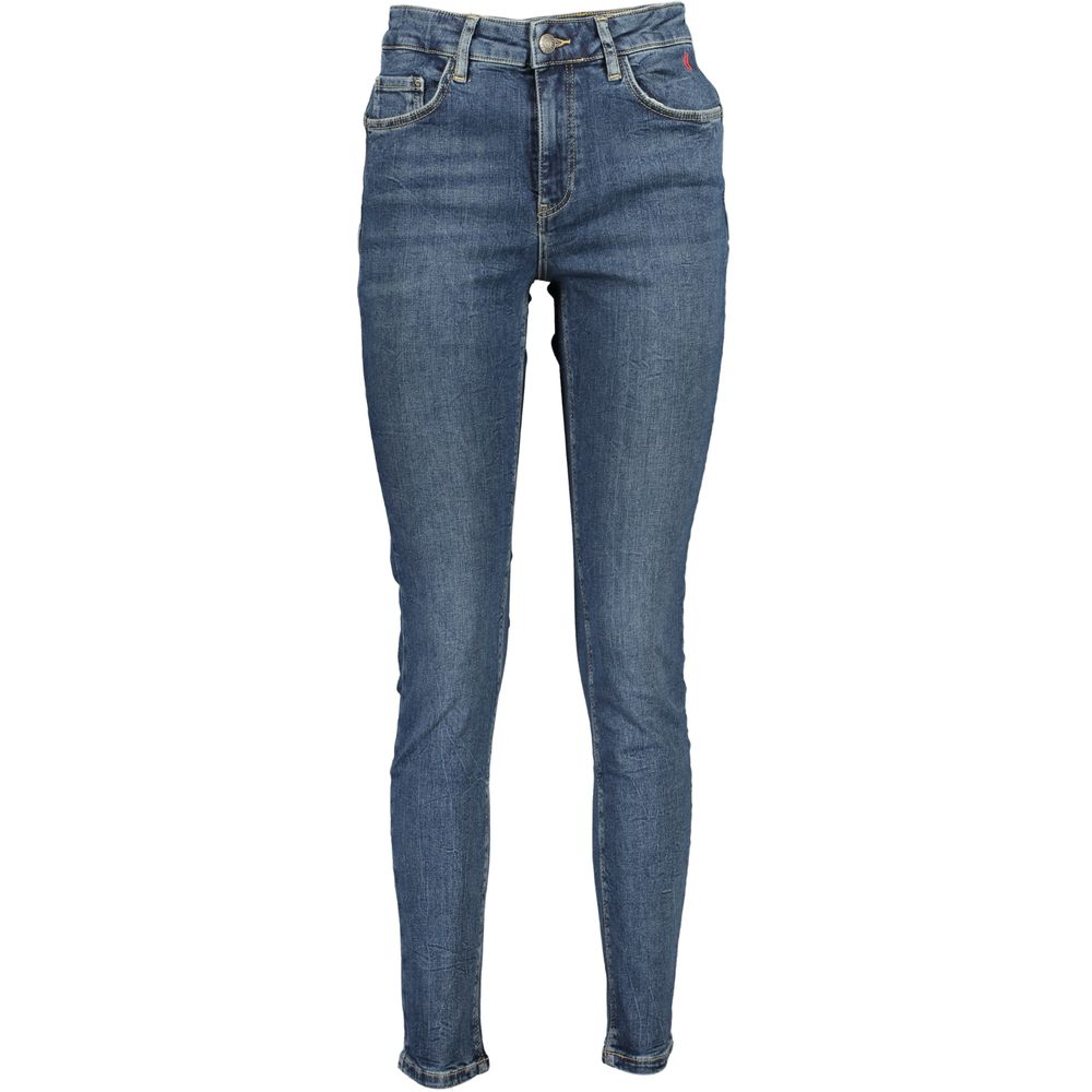 Desigual Blue Cotton Jeans & Pant