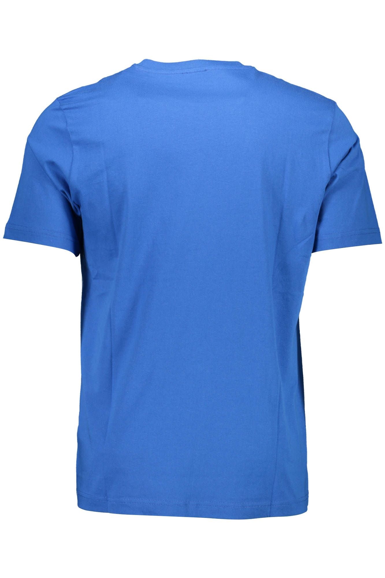 Diesel Sleek Blue Crew Neck Cotton Tee