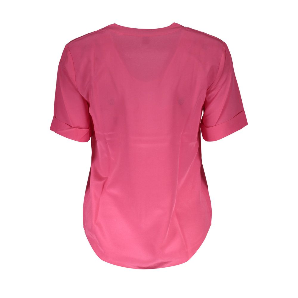 Gant Pink Silk Tops & T-Shirt