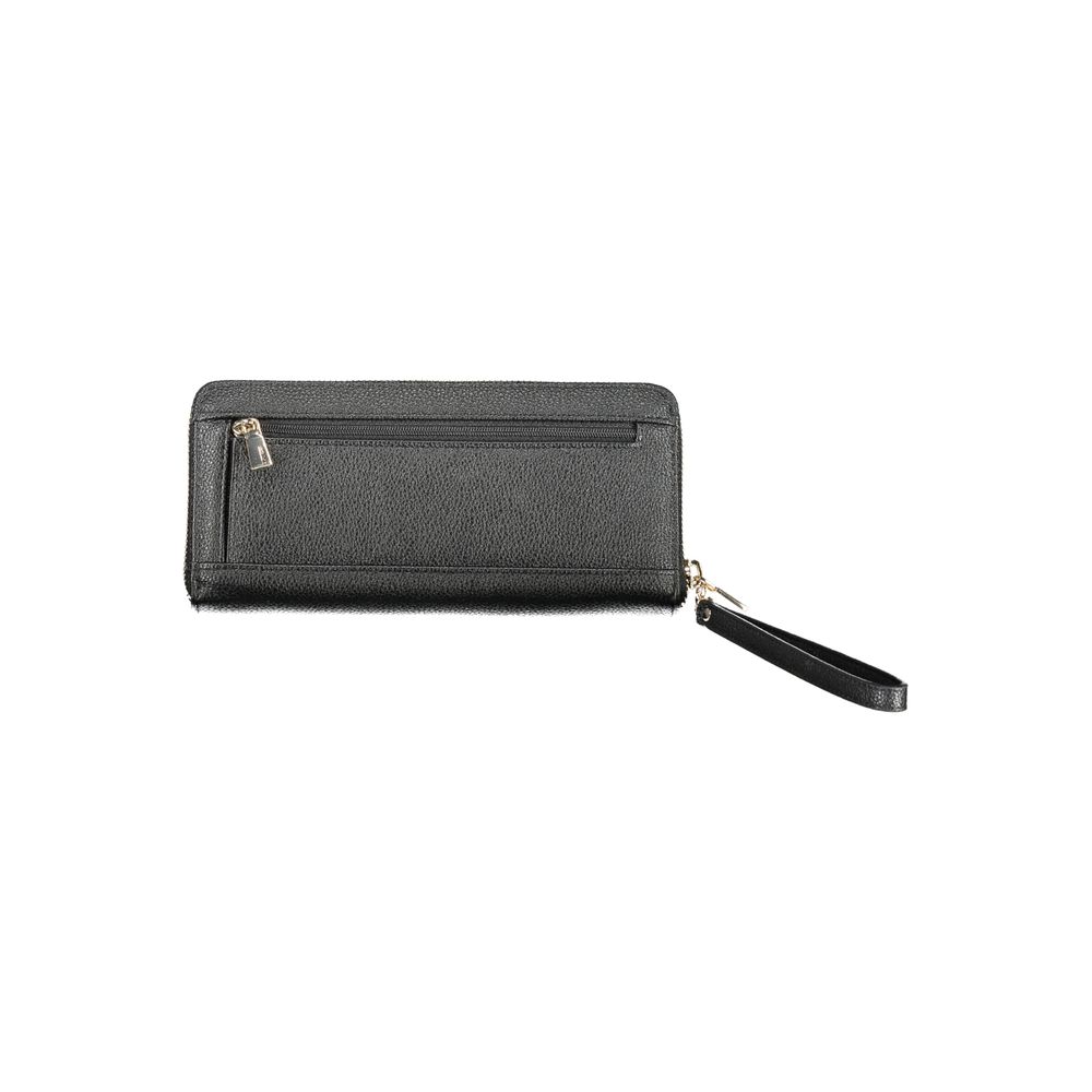 Guess Jeans Black Polyethylene Wallet