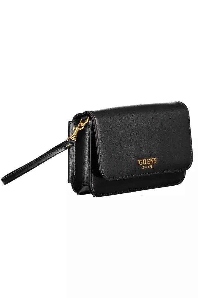 Guess Jeans Chic Black Multi-Compartment Wallet