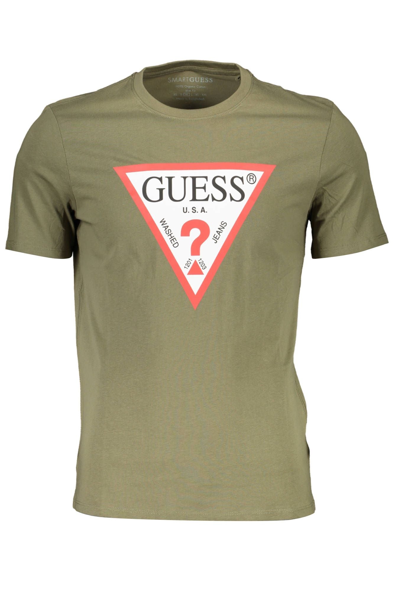 Guess Jeans Sleek Organic Cotton Men's Slim Fit Tee