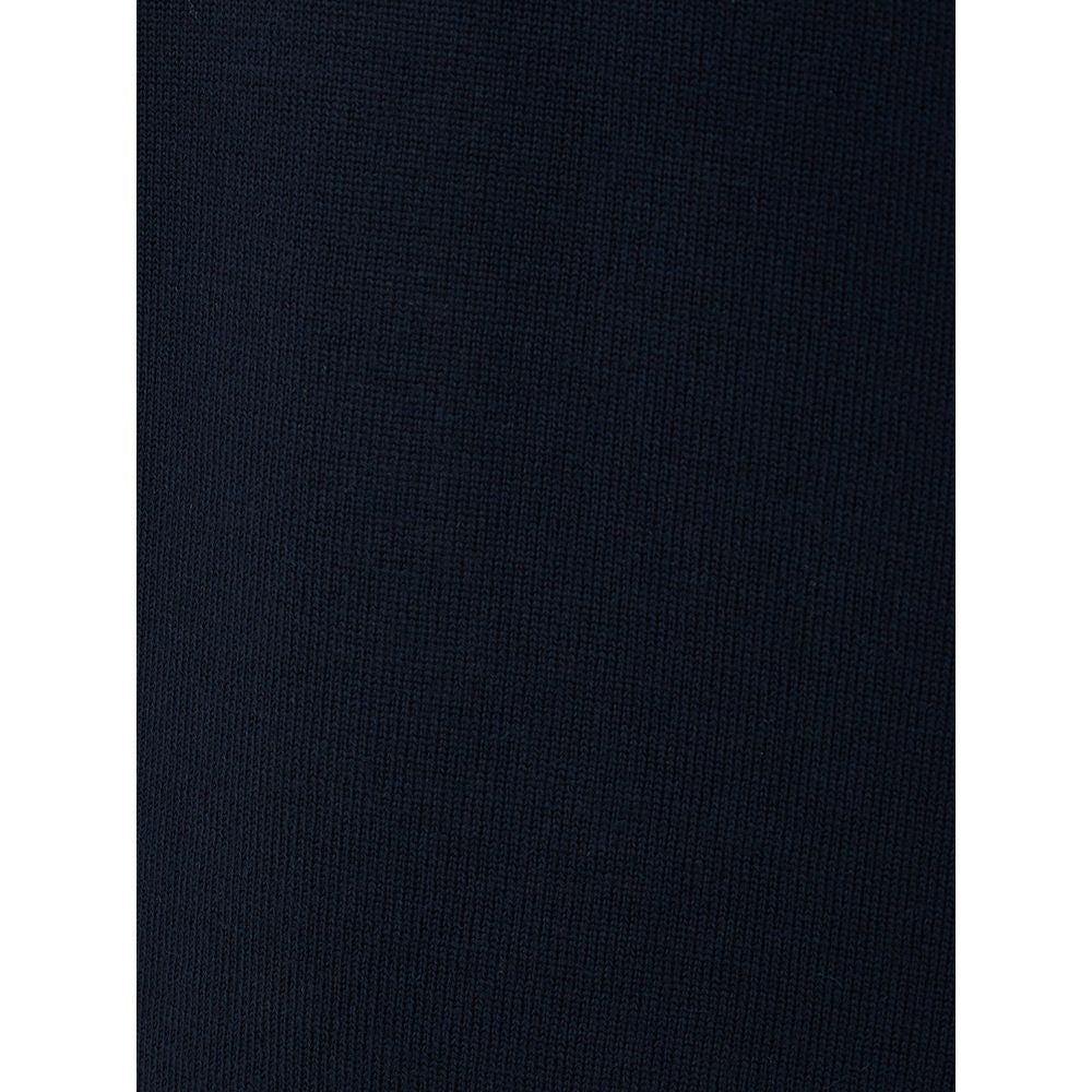 FERRANTE Elegant Blue Wool Sweater for Men