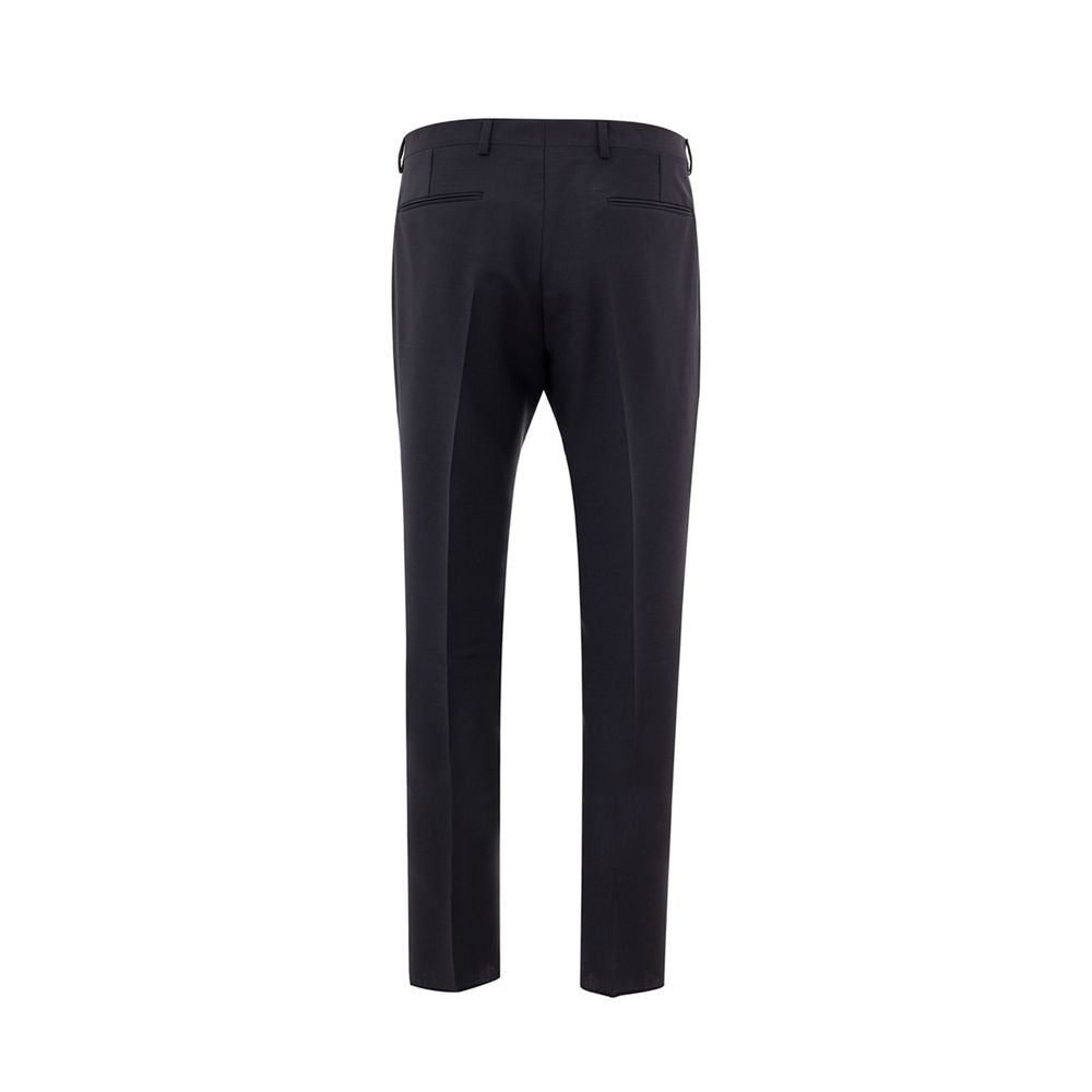 Valentino Blue Wool Jeans & Pant