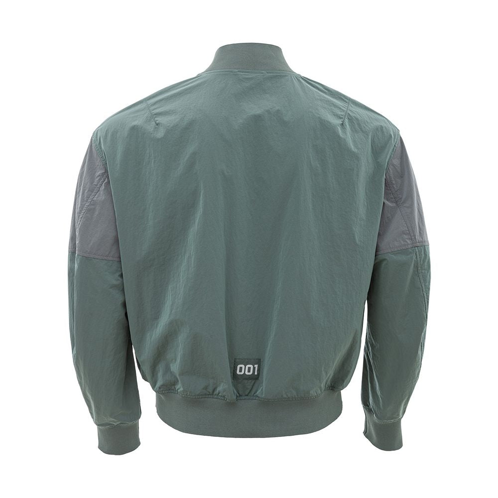 Armani Exchange Exquisite Green Polyamide Men's Jacket