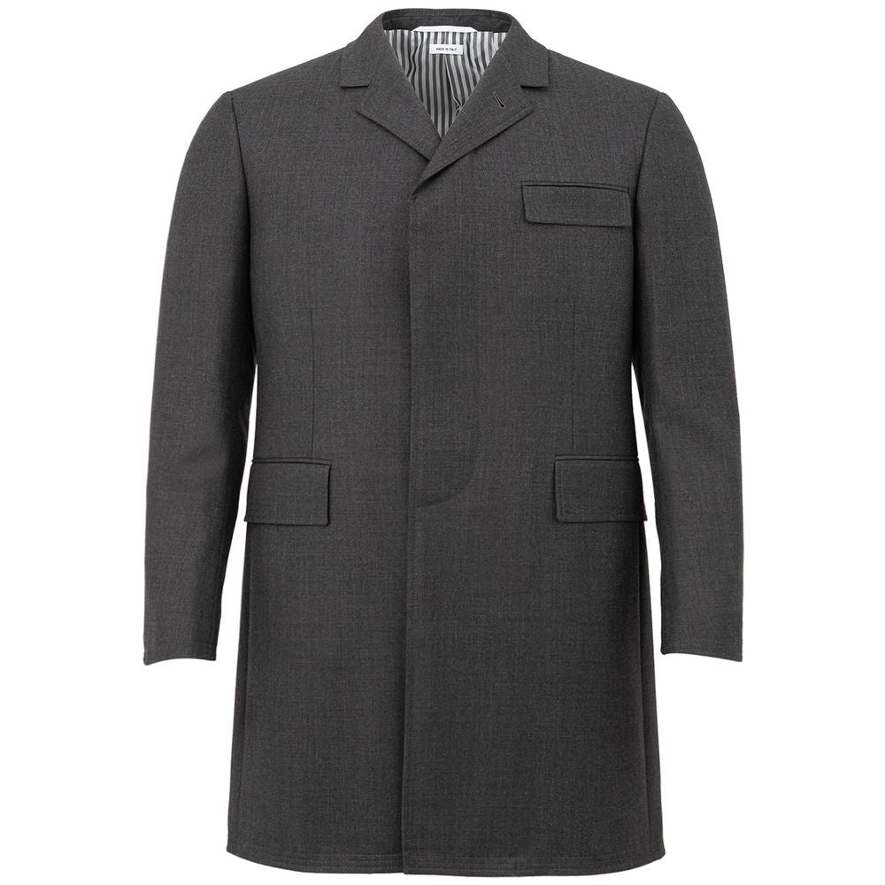 Thom Browne Classic Gray Wool Jacket
