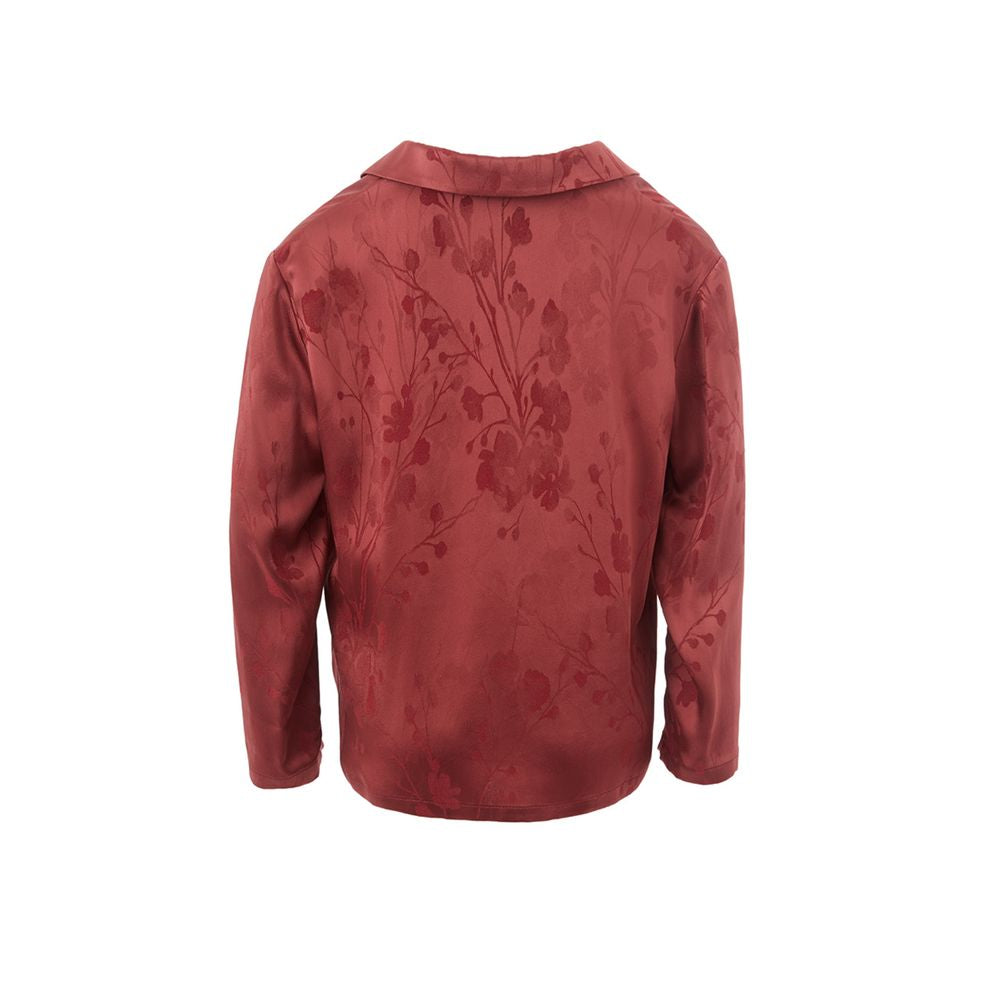 Lardini Elegant Red Acetate Shirt for Women