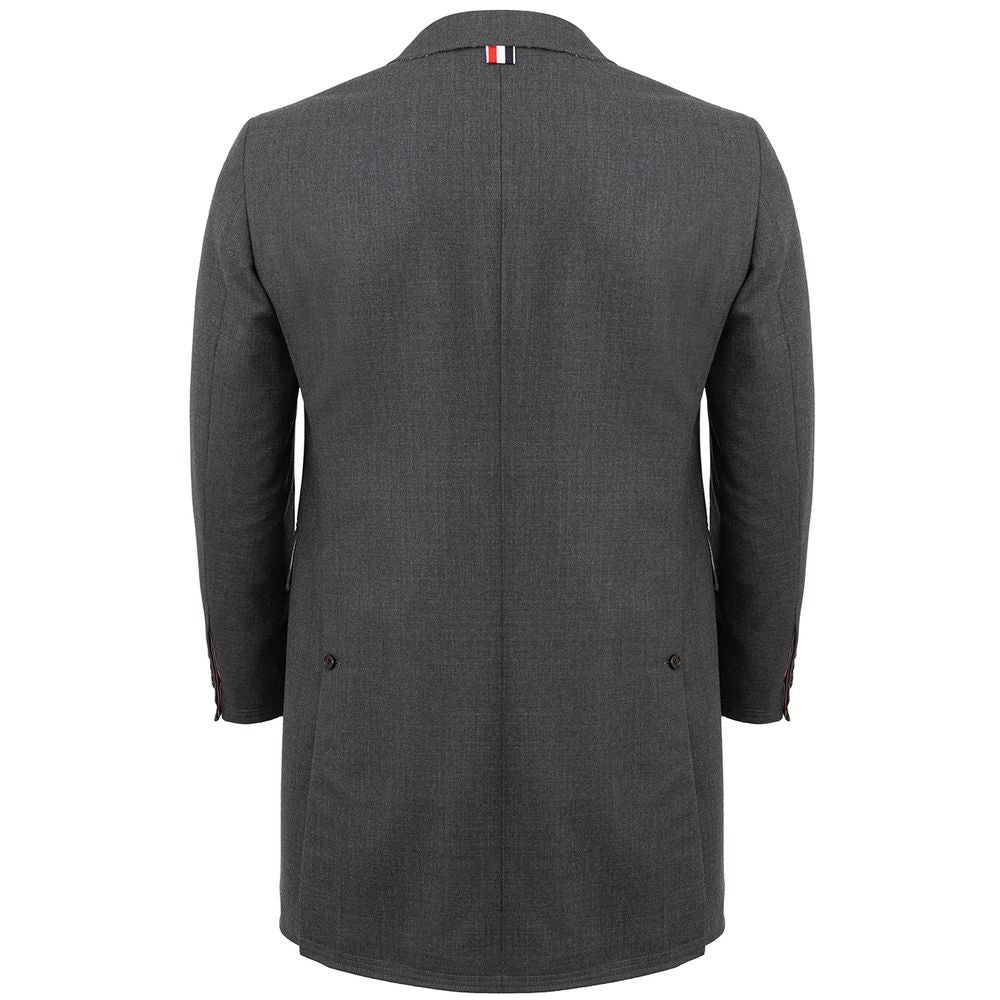 Thom Browne Classic Gray Wool Jacket