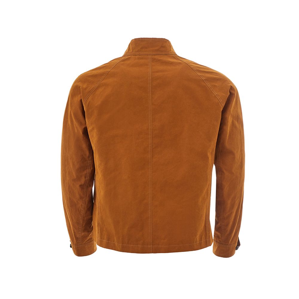 Sealup Elegant Brown Polyamide Jacket for Men