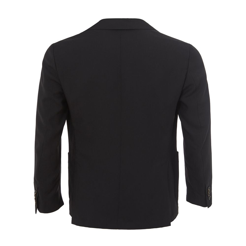 Colombo Elegant Cashmere Black Men's Jacket