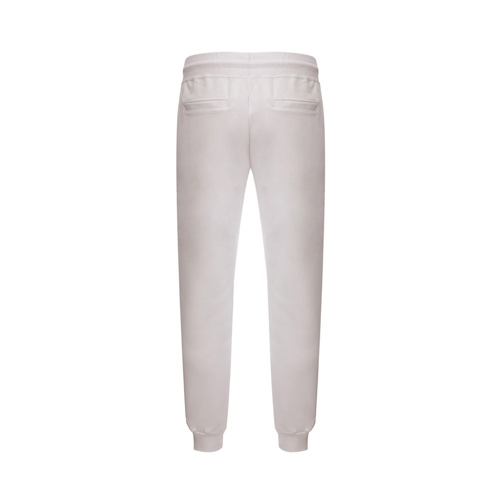 GCDS Elevate Your Wardrobe with Chic White Cotton Pants
