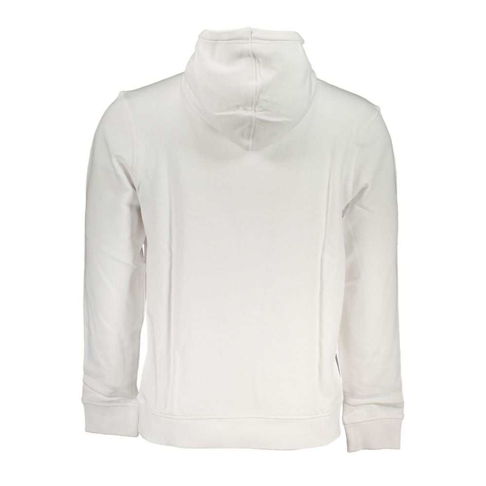 Hugo Boss White Cotton Sweater