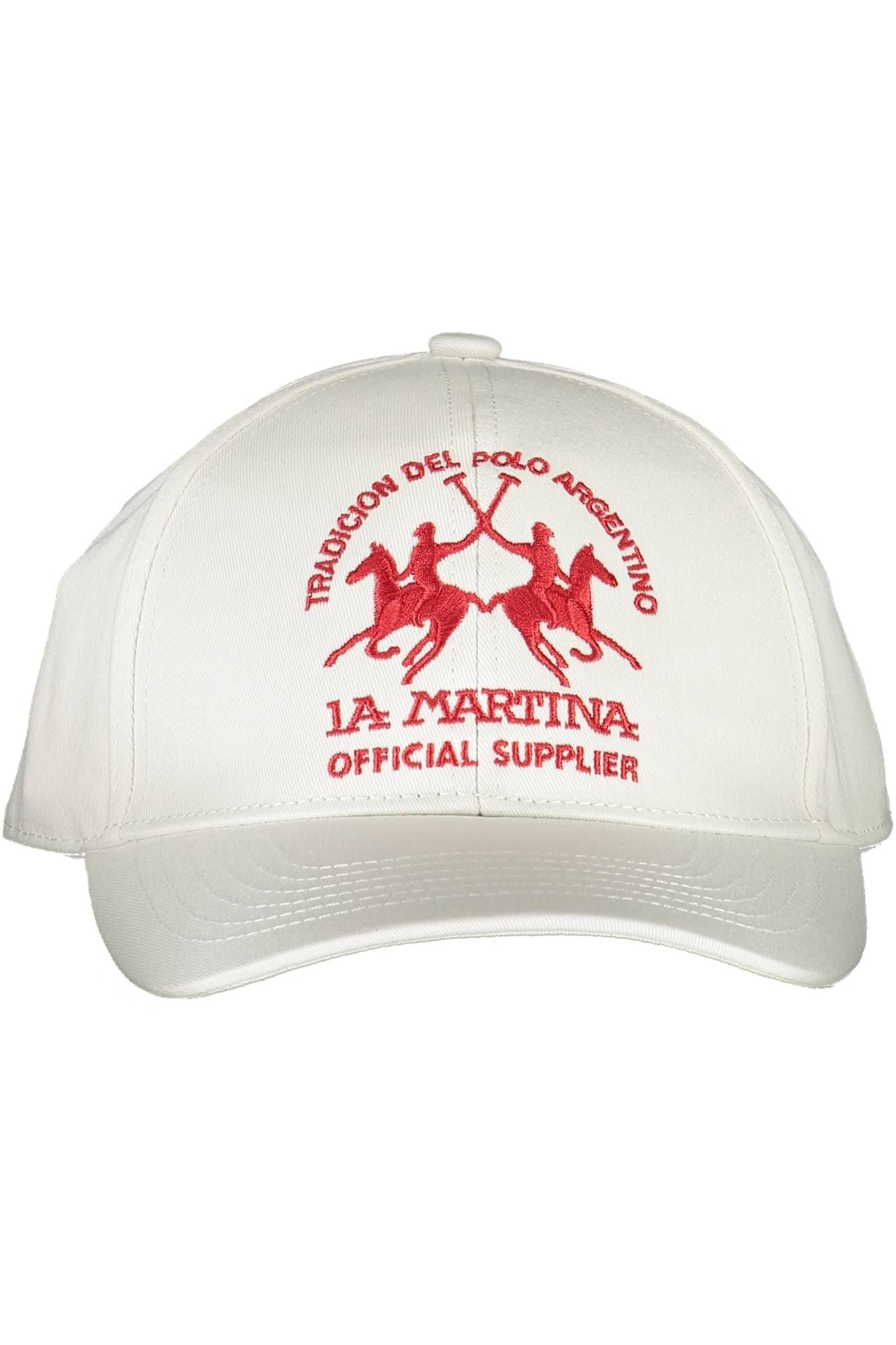 La Martina Elegant Visored Hat with Embroidered Logo
