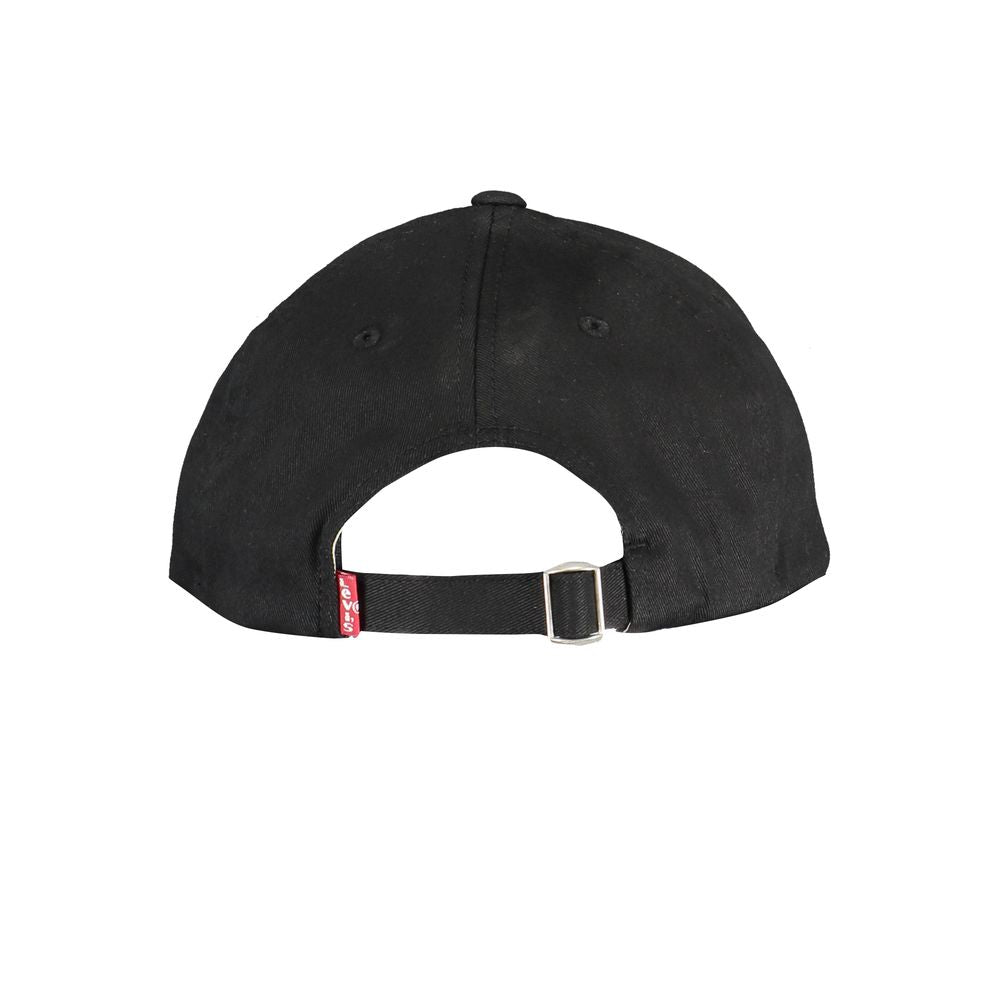 Levi's Black Cotton Hats & Cap