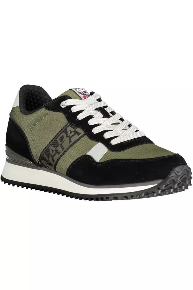 Napapijri Emerald Trailblazers Lace-Up Sneakers