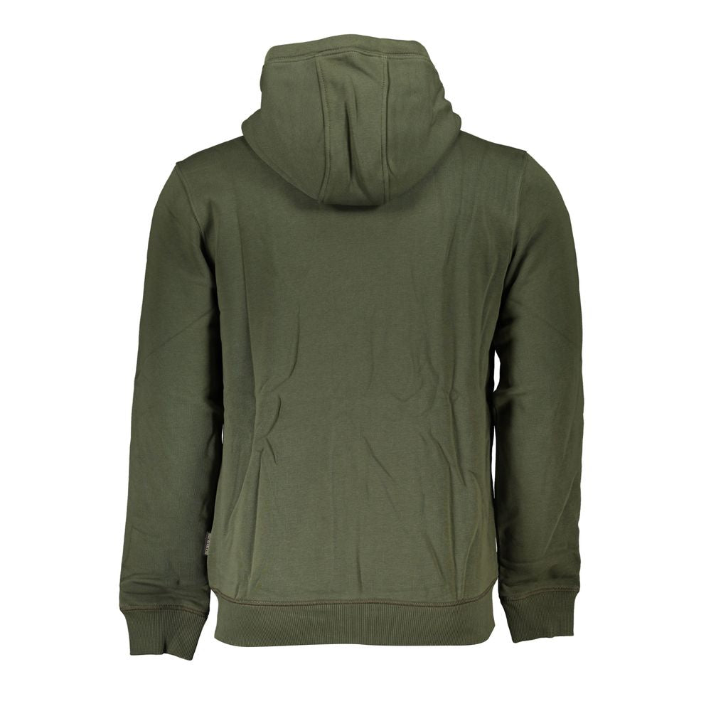 Napapijri Emerald Fleece Zip Hoodie - Cozy Regular Fit