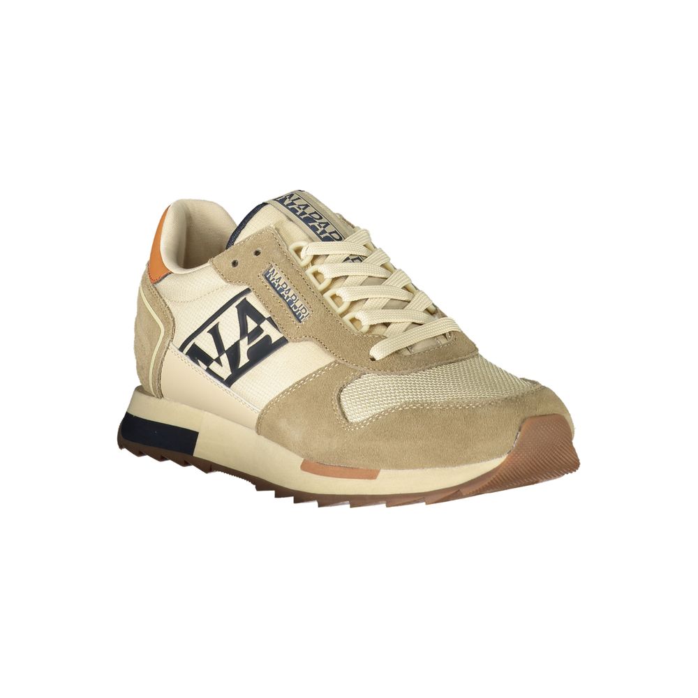 Napapijri Beige Polyester Sneaker