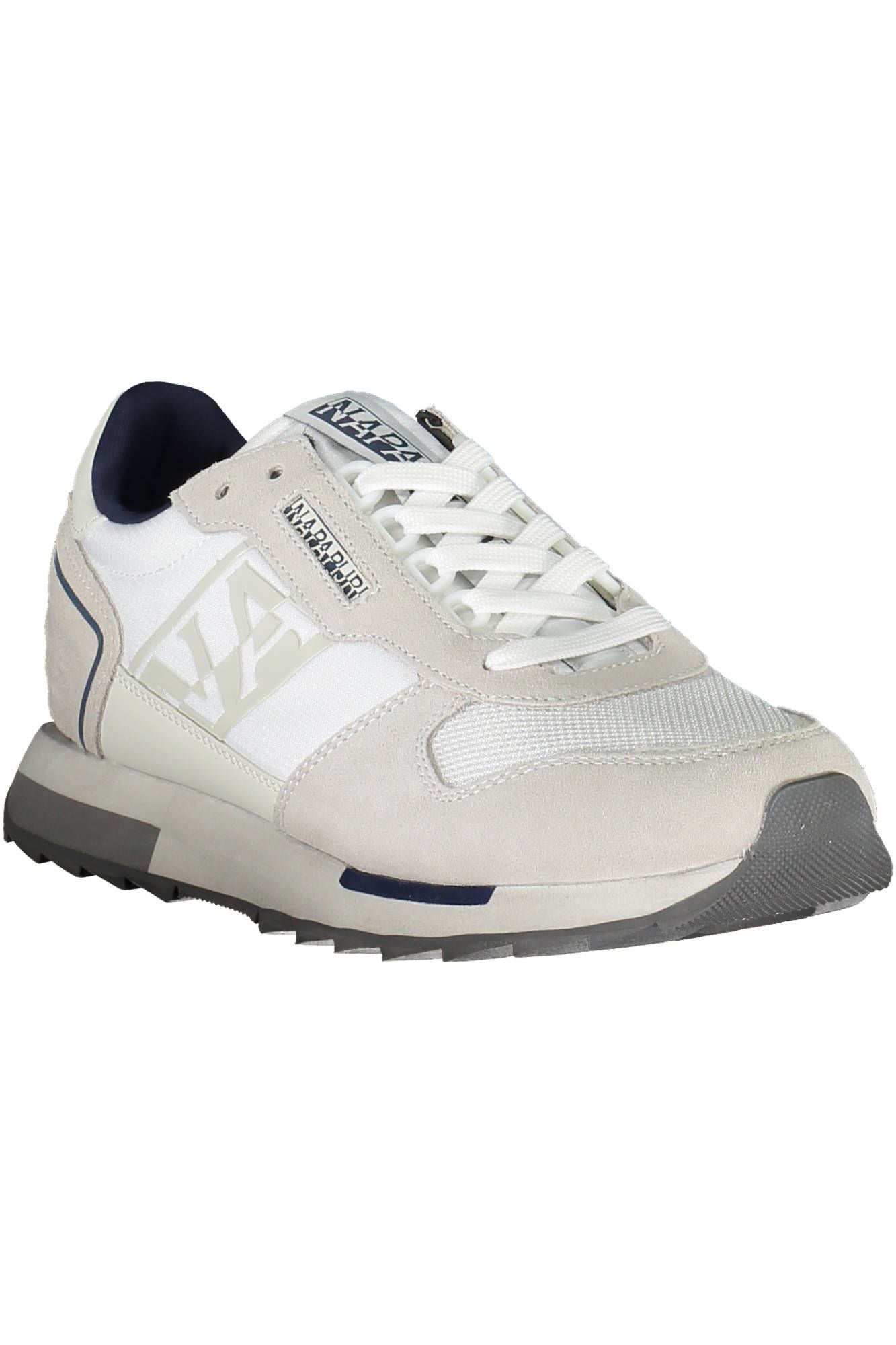 Napapijri Elegant White Laced Sports Sneakers