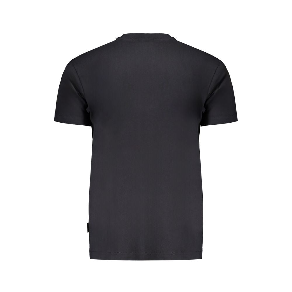 Napapijri Black Cotton T-Shirt