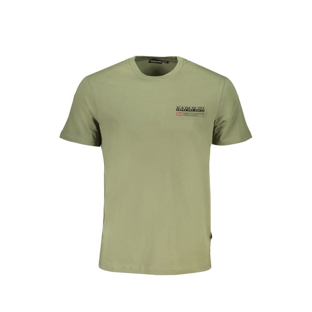 Napapijri Green Cotton T-Shirt