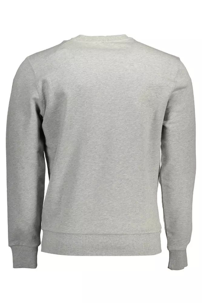 North Sails Elevated Comfort Gray Cotton Sweater