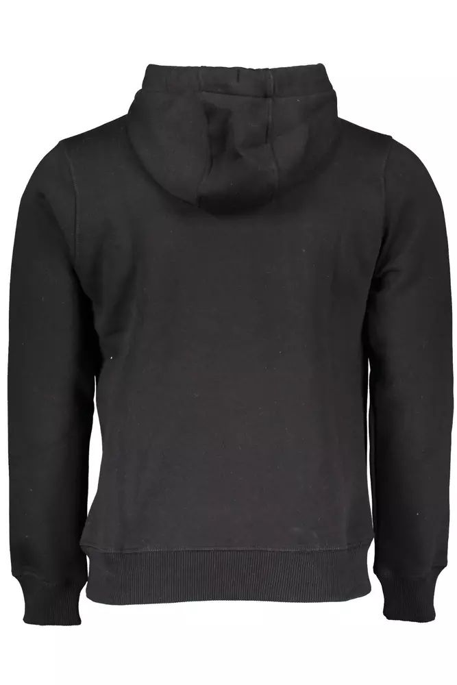 North Sails Classic Black Hooded Sweatshirt