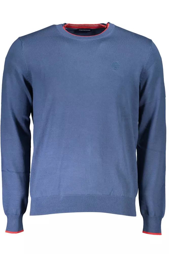 North Sails Nautical Chic Long Sleeve Sweater in Blue
