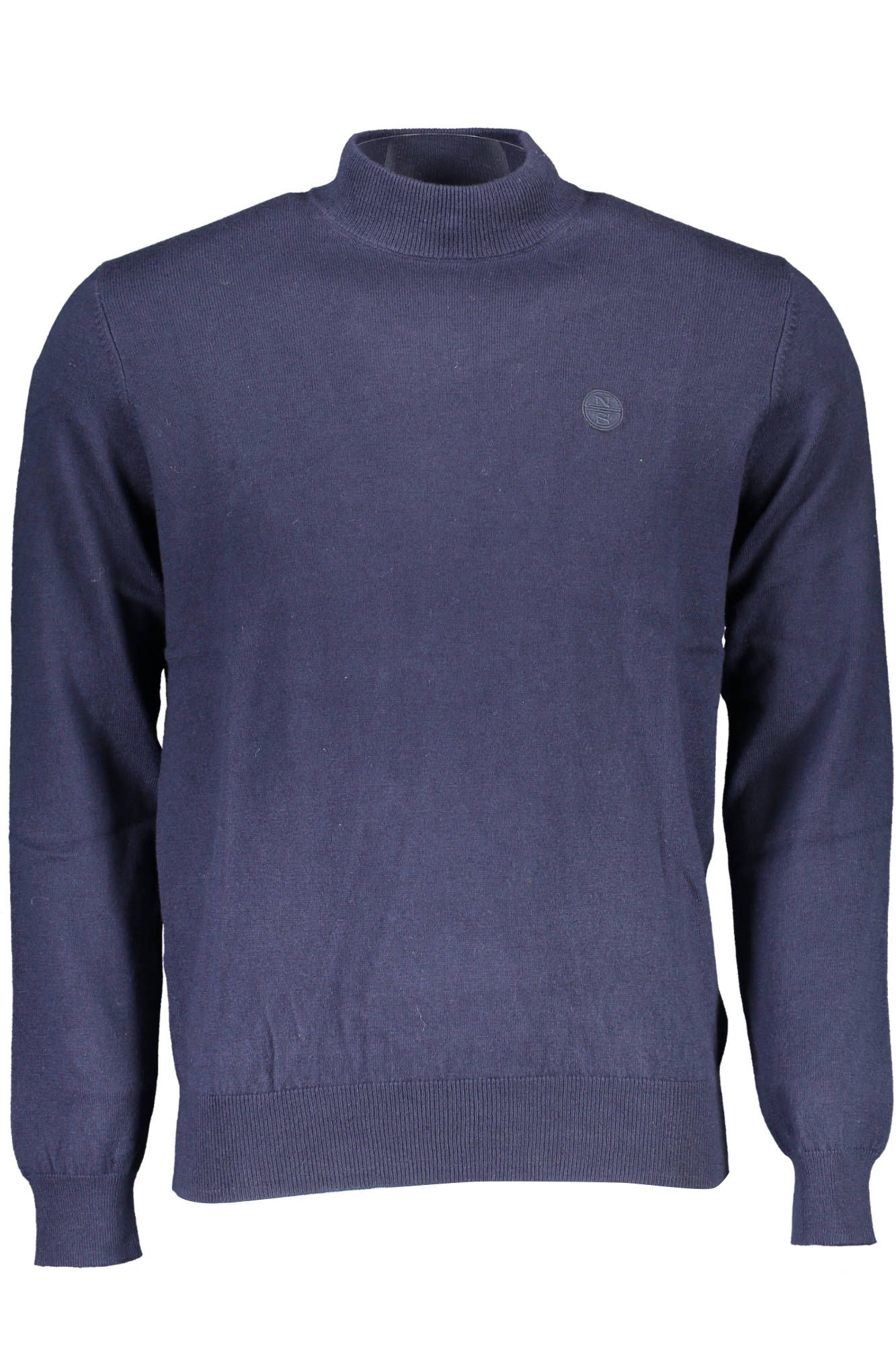 North Sails Eco-Conscious Turtleneck Sweater in Blue