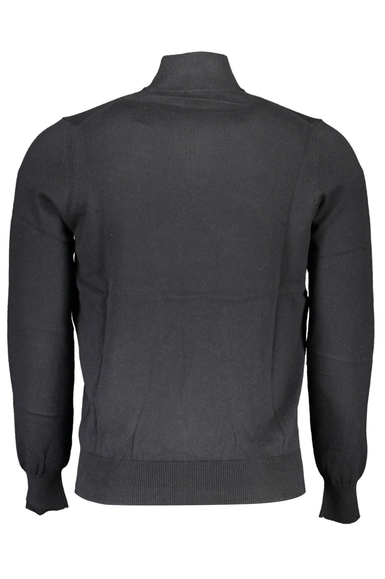 North Sails Eco-Conscious Half-Zip Sweater in Black