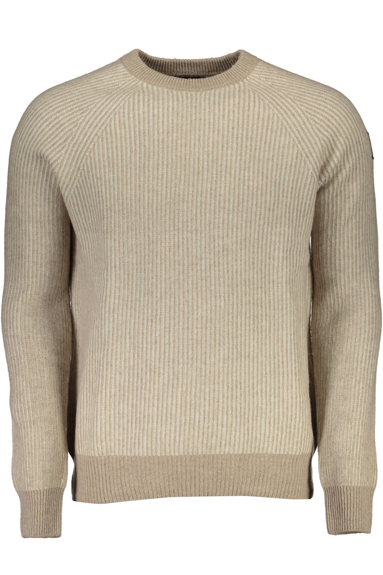 North Sails Eco-Conscious Beige Woolen Sweater