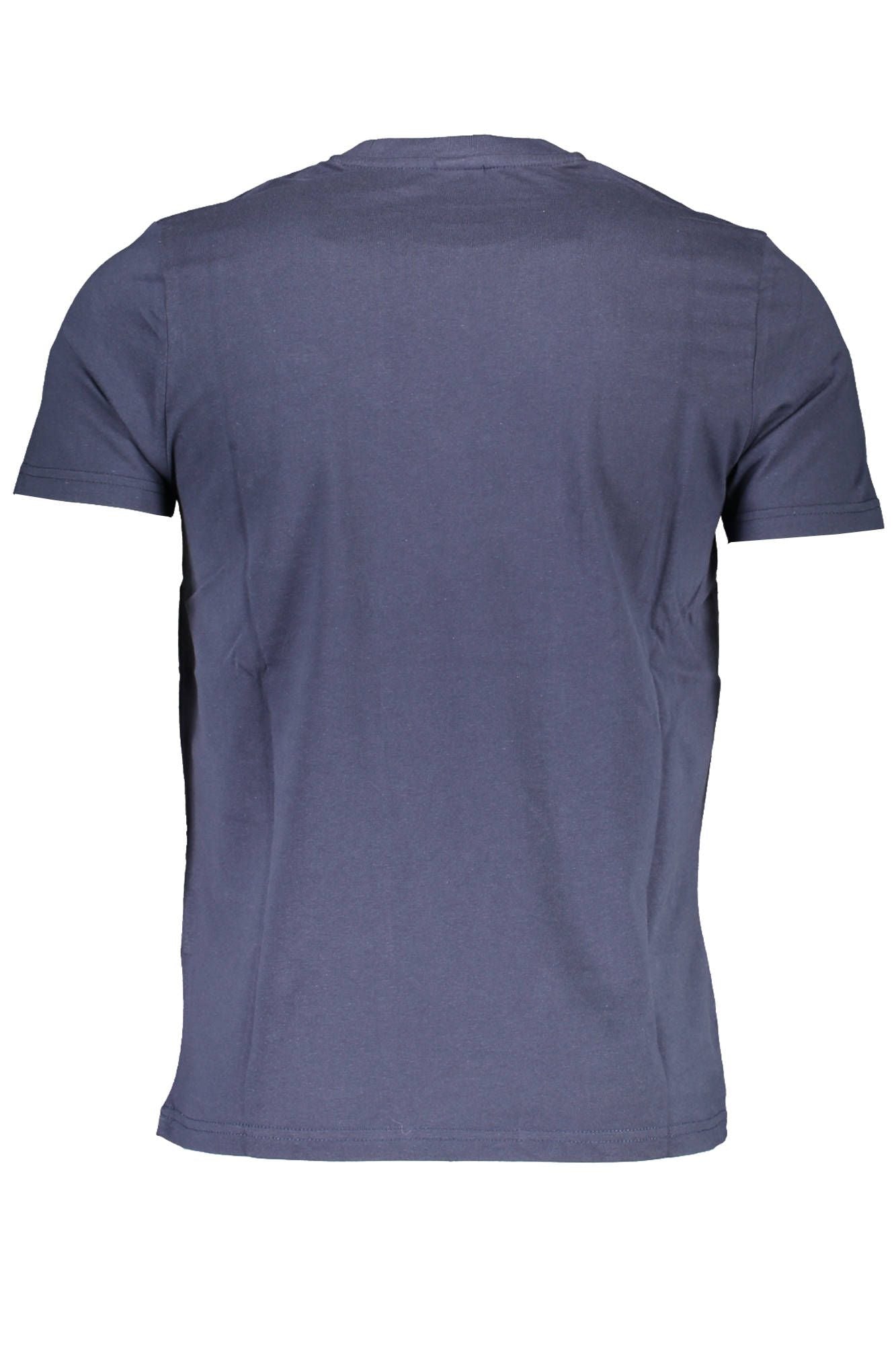 North Sails Blue Cotton Casual Round Neck Tee