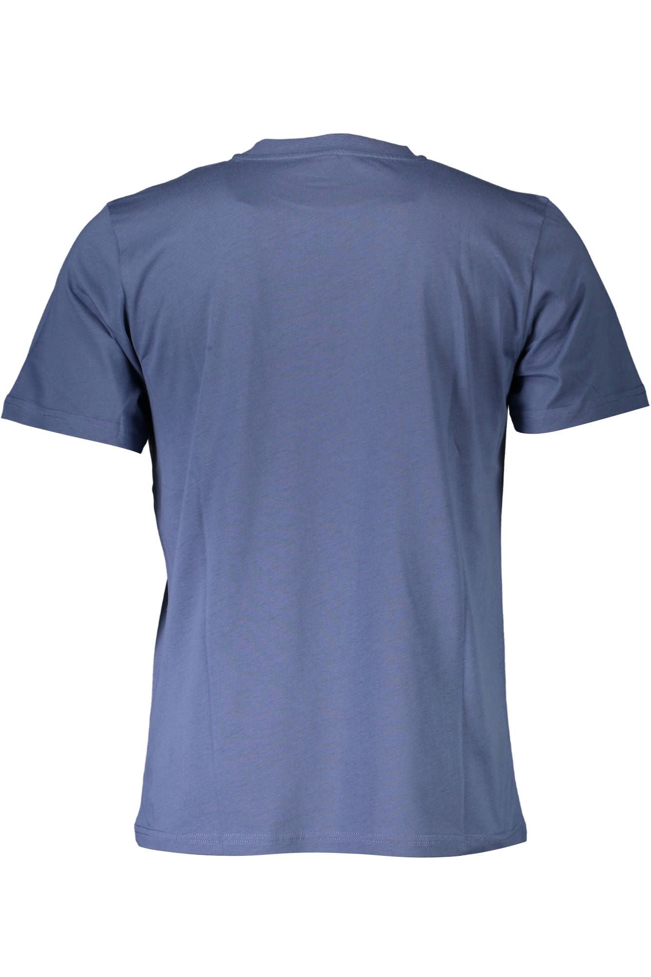 North Sails Blue Cotton Crew Neck Tee with Print