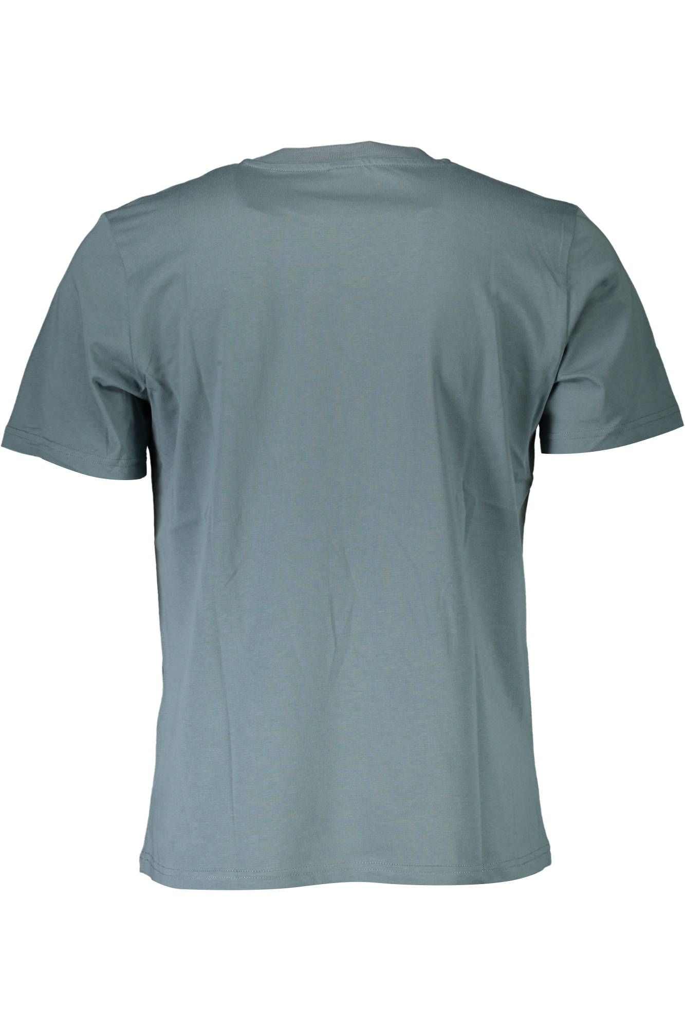North Sails Chic Green Round Neck Tee with Logo Detail