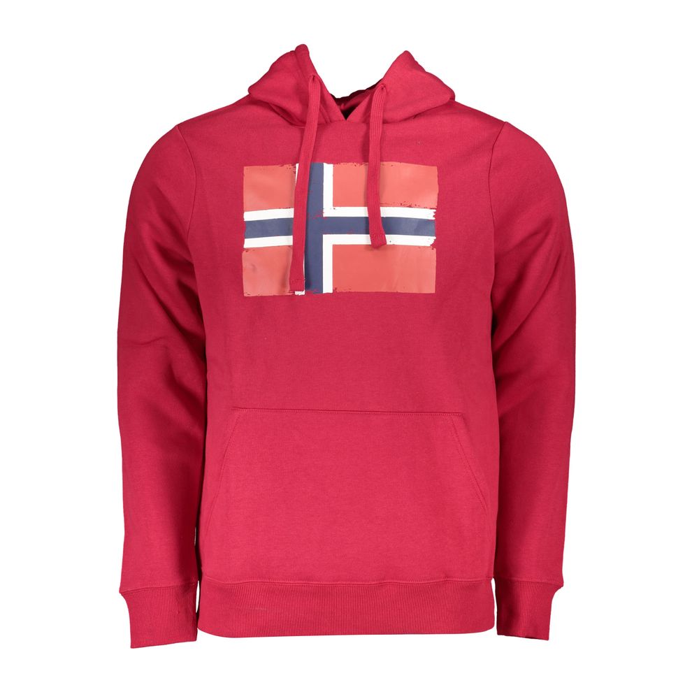 Norway 1963 Red Cotton Sweater