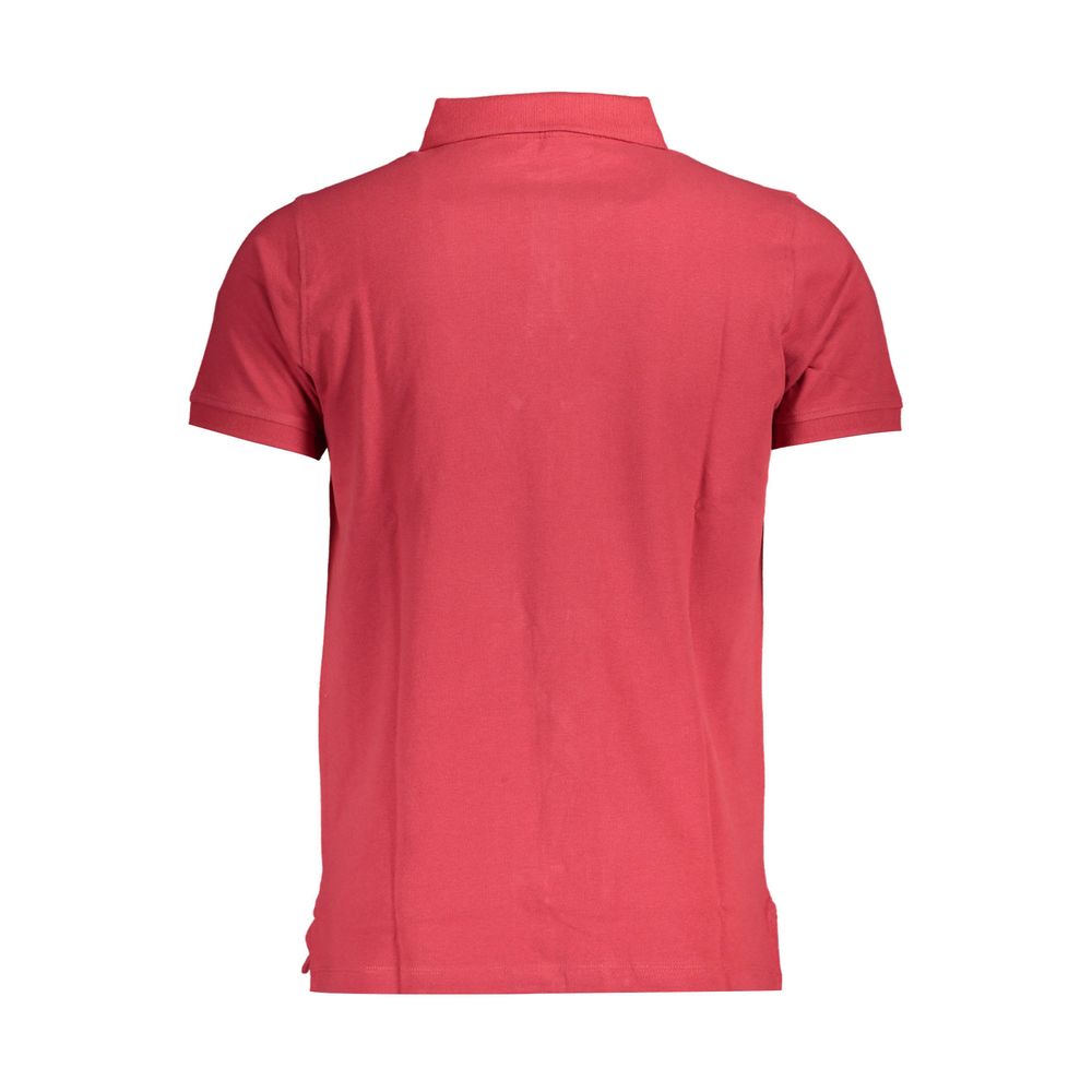 Norway 1963 Red Cotton Polo Shirt