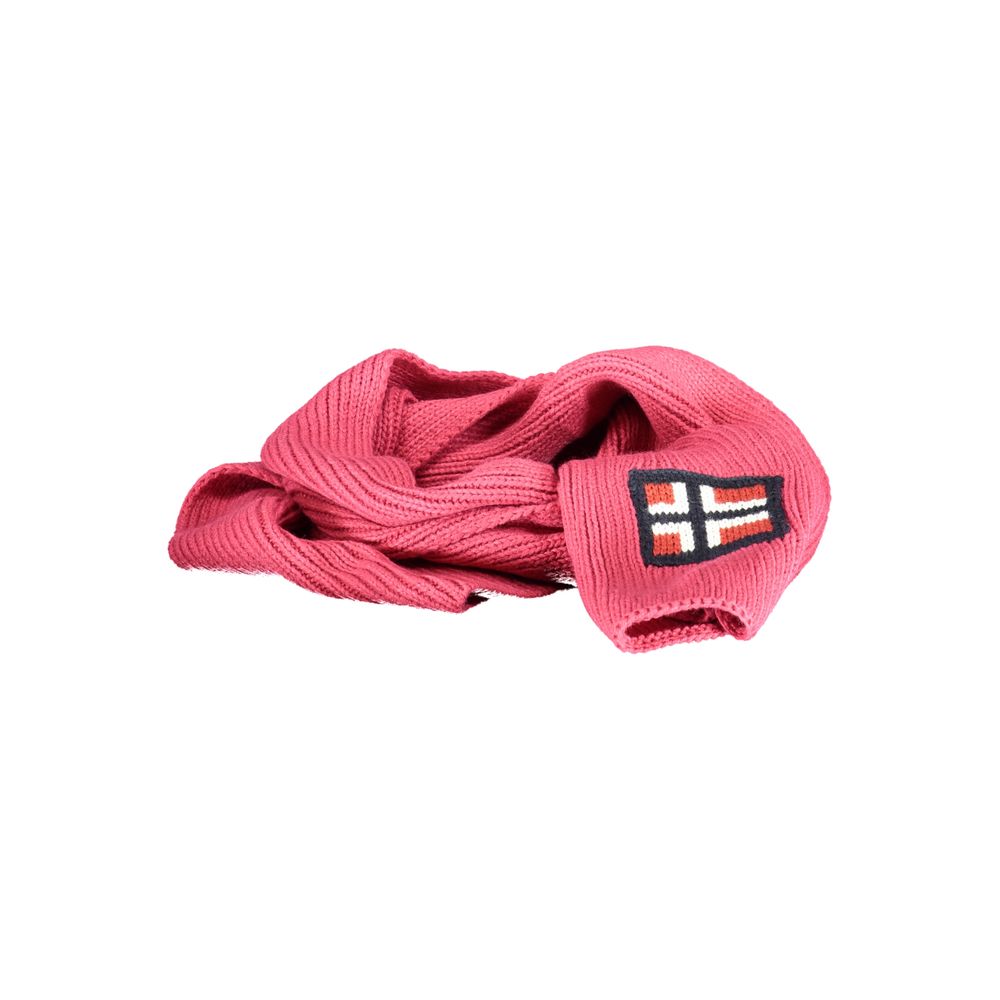 Norway 1963 Pink Acrylic Scarf