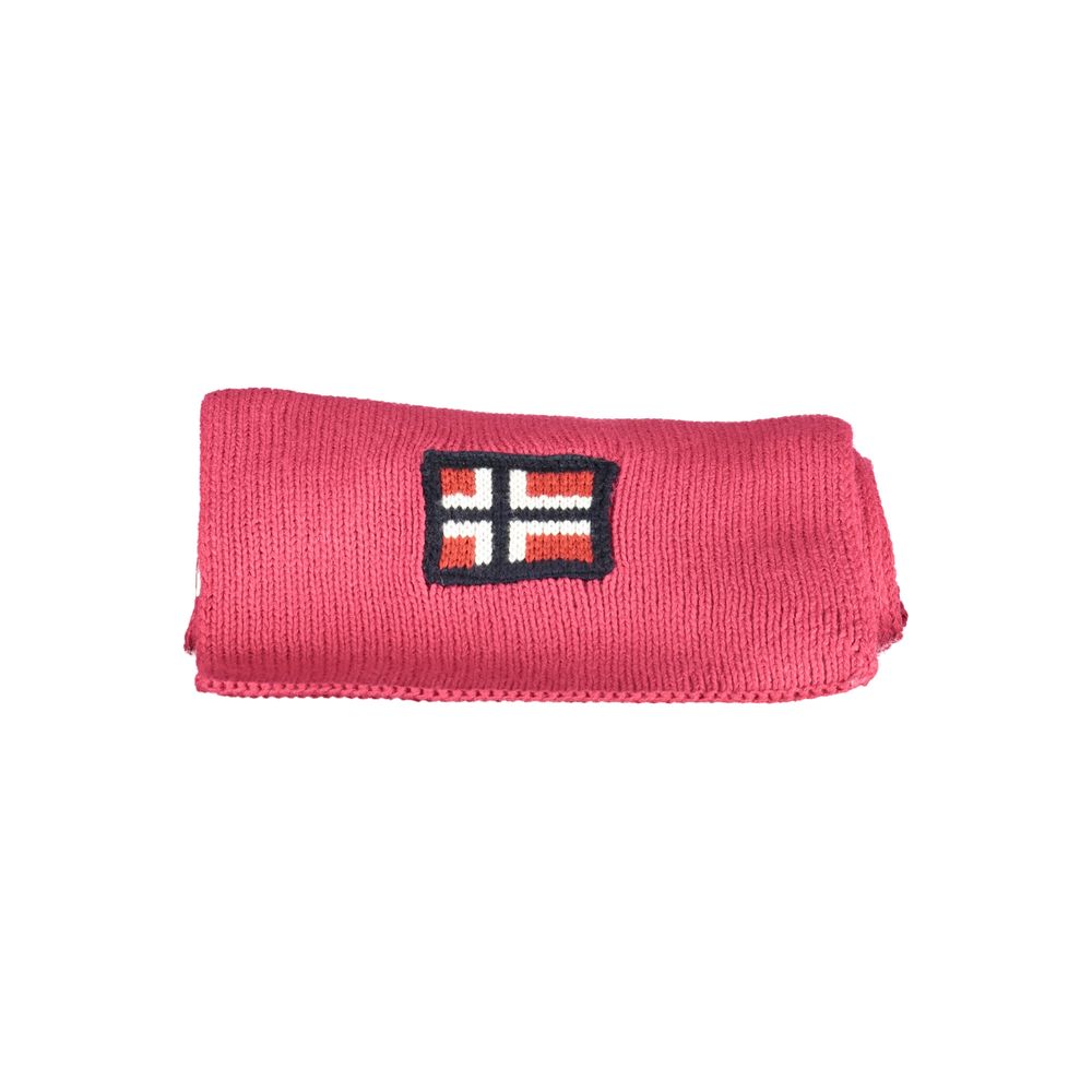 Norway 1963 Pink Acrylic Scarf