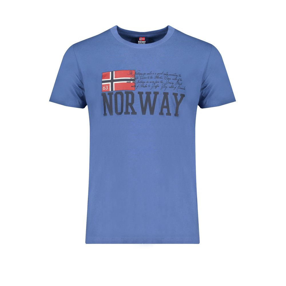 Norway 1963 Blue Cotton T-Shirt