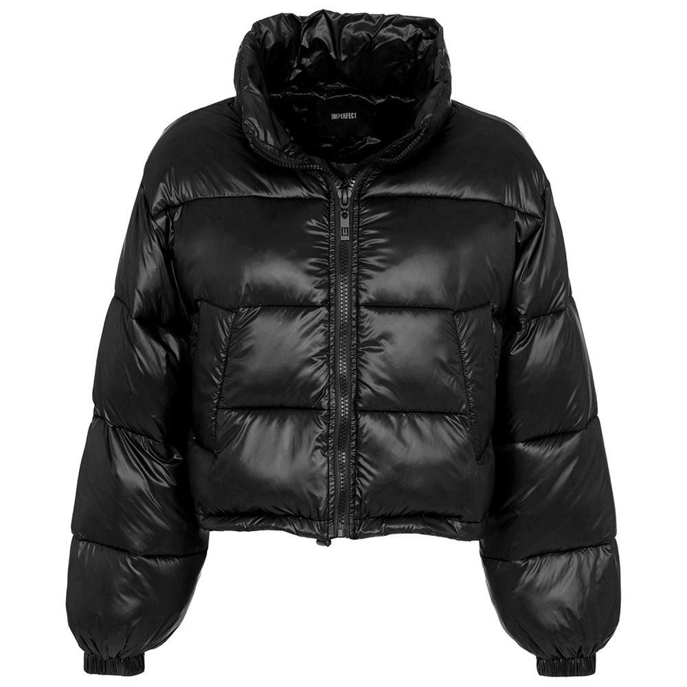 Несъвършени черни якета и палта от полиамид